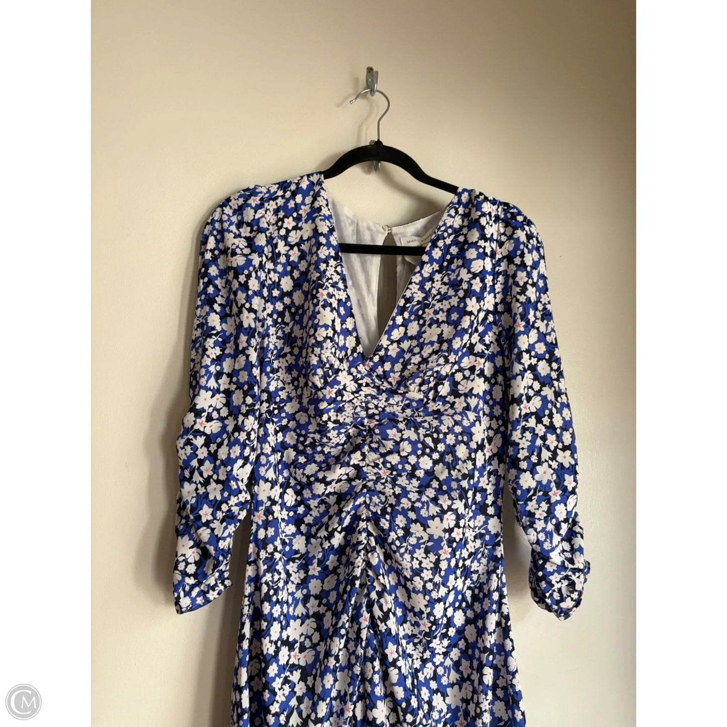 Dress Casual Maxi By Marc Angelo In Blue, Size: L