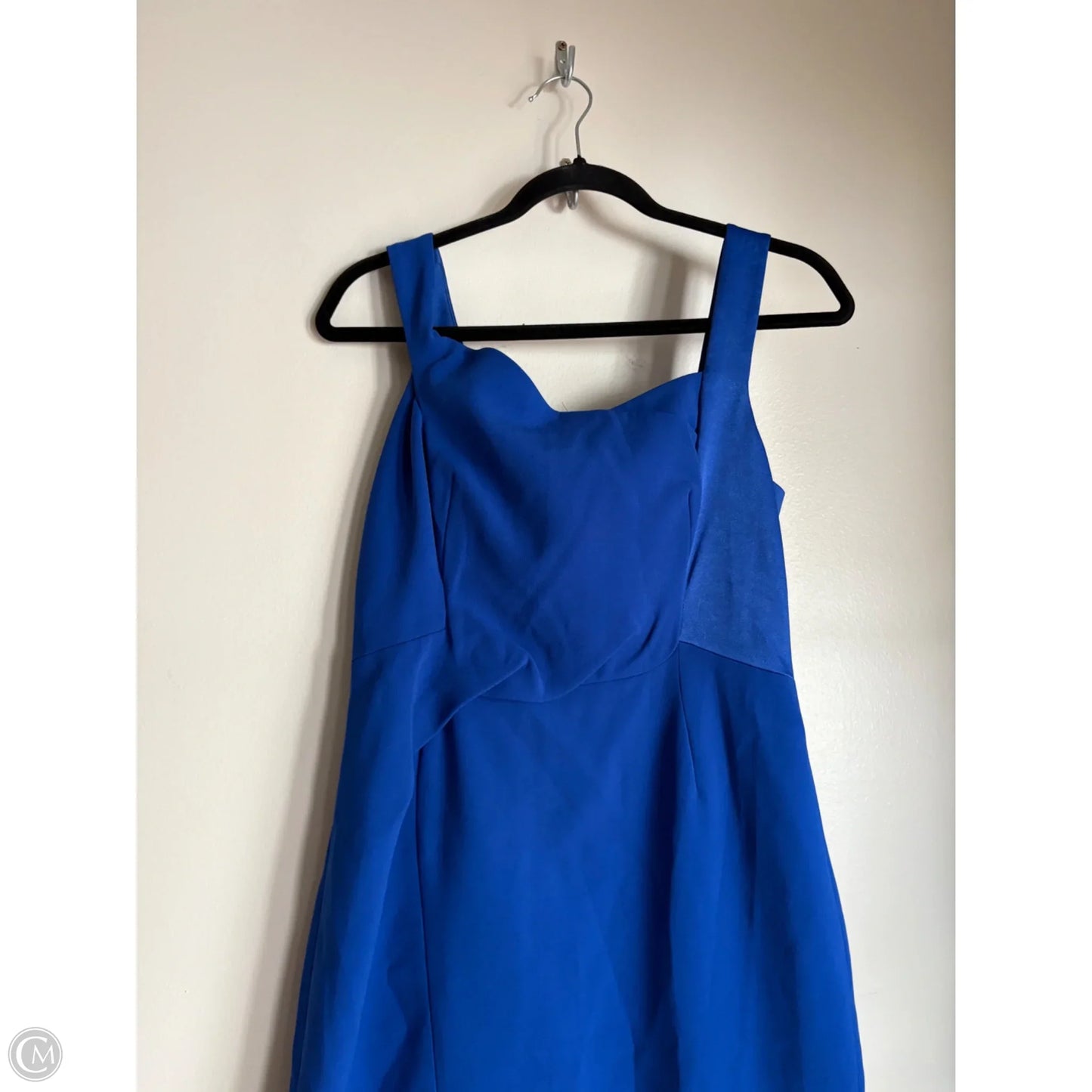 Dress Casual Midi By Karen Millen In Blue, Size: L