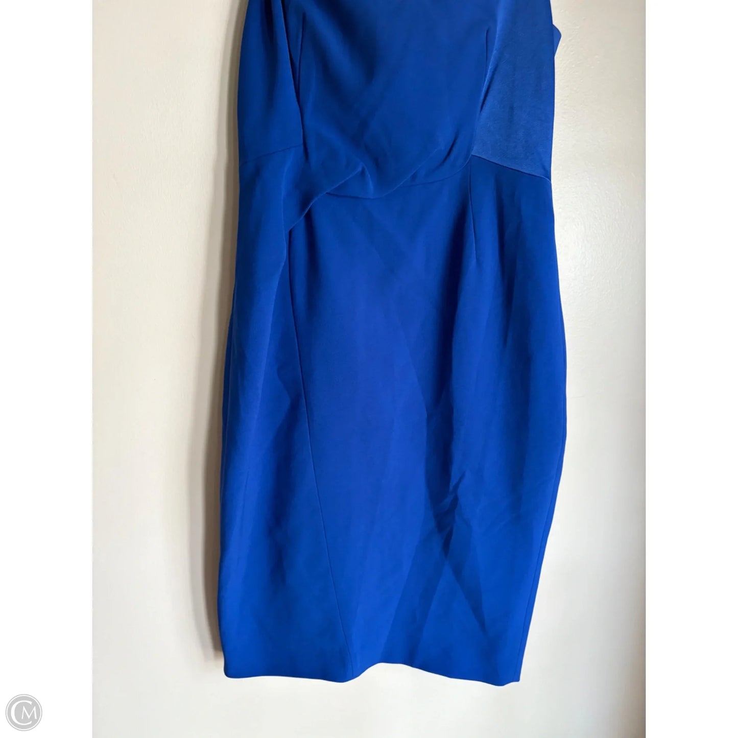 Dress Casual Midi By Karen Millen In Blue, Size: L
