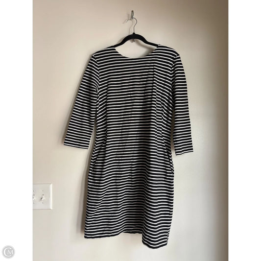 Dress Casual Midi By Cos In Striped Pattern, Size: M