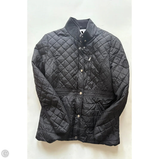 Jacket Puffer & Quilted By Lauren By Ralph Lauren In Black, Size: Mp