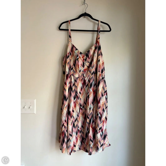 Dress Casual Maxi By Torrid In Multi-colored, Size: 3x