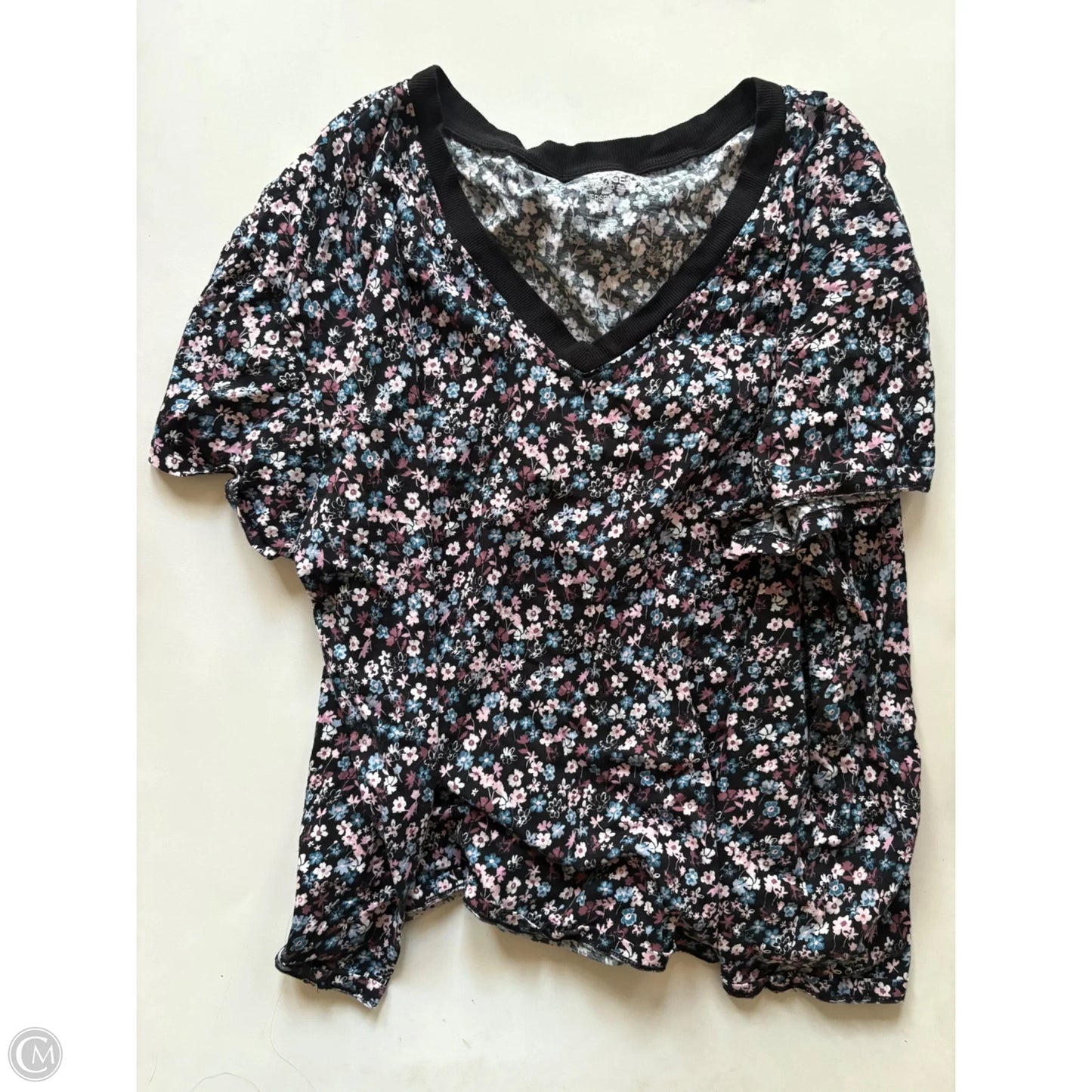 Top Short Sleeve By Torrid In Floral Print, Size: 3x