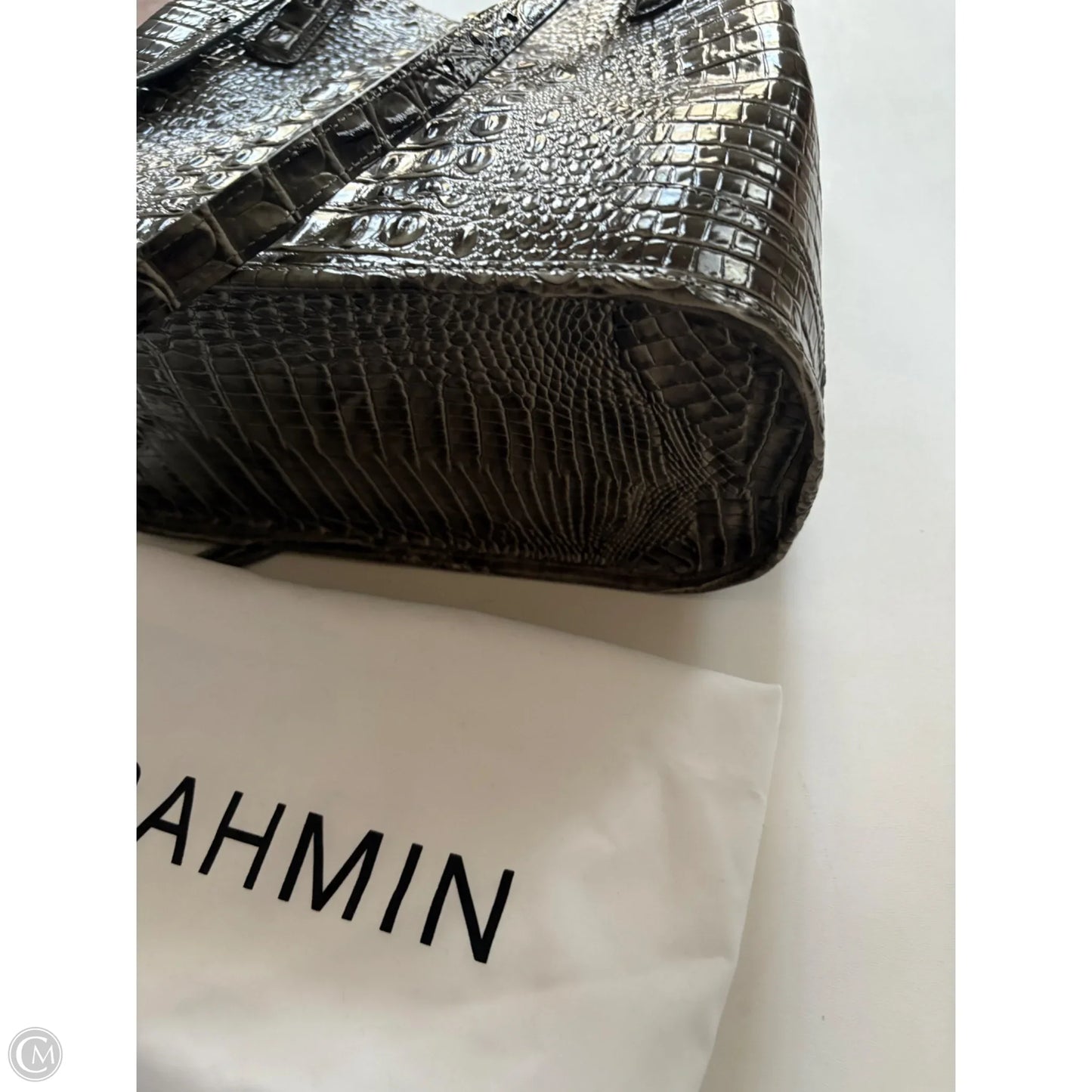 Handbag Designer By Brahmin, Size: Large