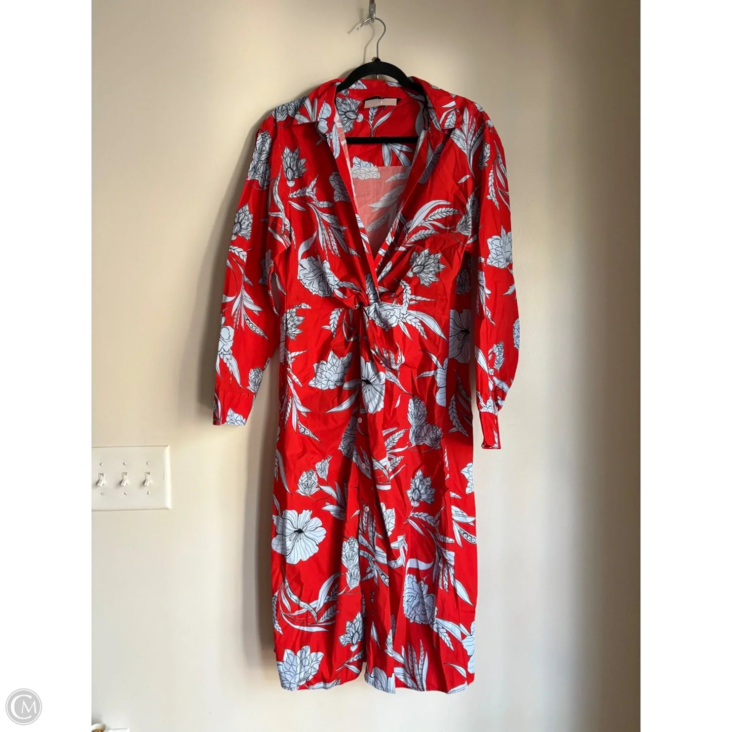 Dress Casual Maxi By Zara Women In Red, Size: Xl