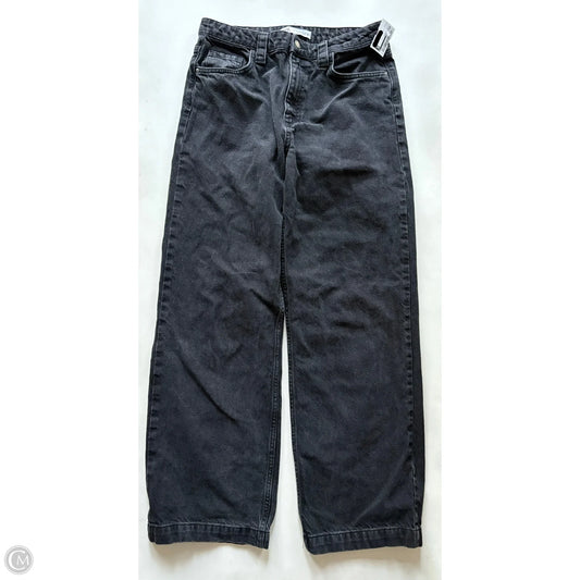 Jeans Straight By Zara In Black, Size: 6