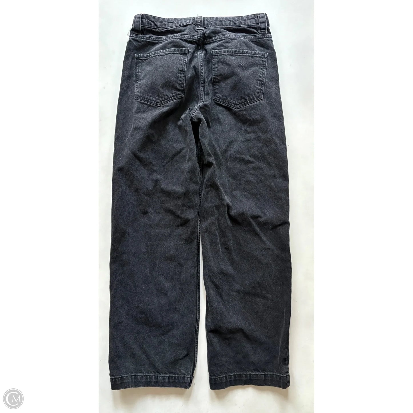 Jeans Straight By Zara In Black, Size: 6