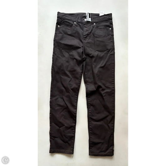 Jeans Straight By Banana Republic In Brown, Size: 6