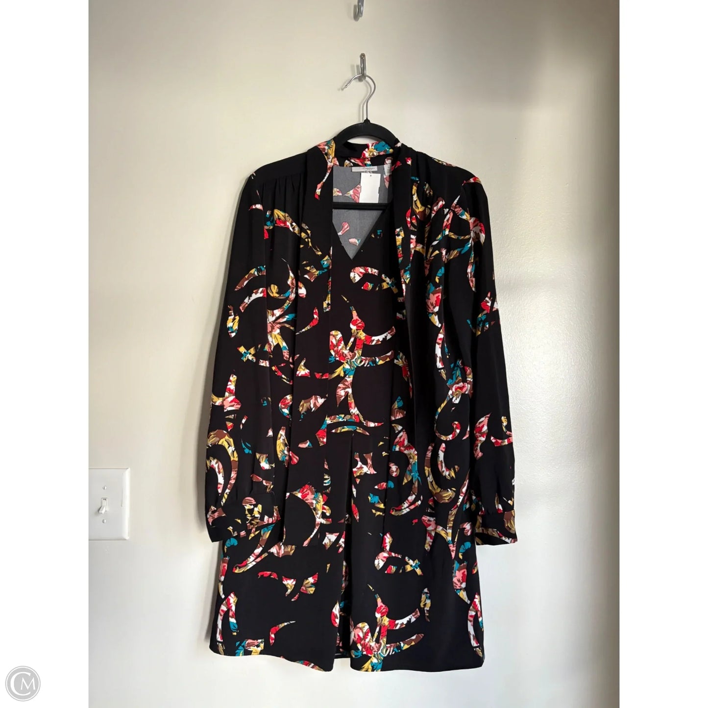 Dress Casual Midi By Halogen In Blue, Size: S