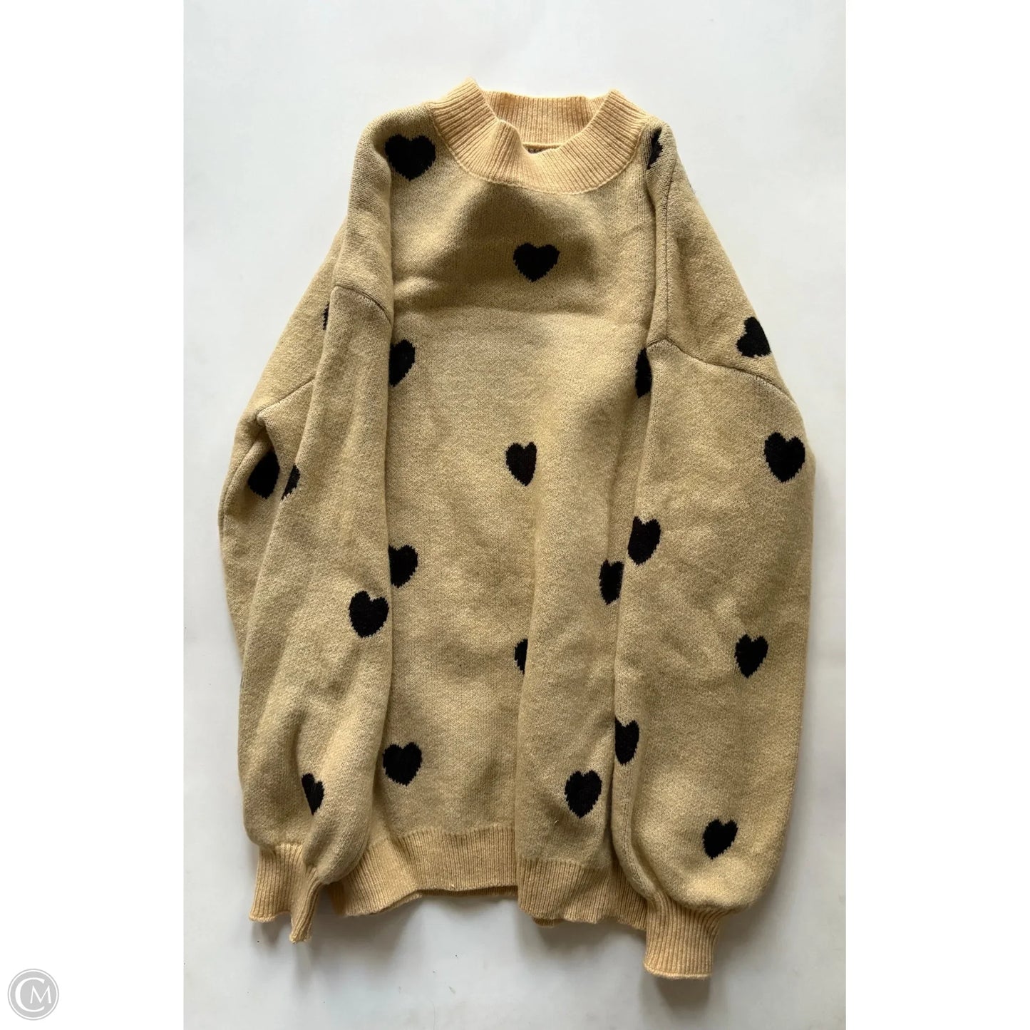 Sweater By Miss Sparkling In Brown, Size: Xl