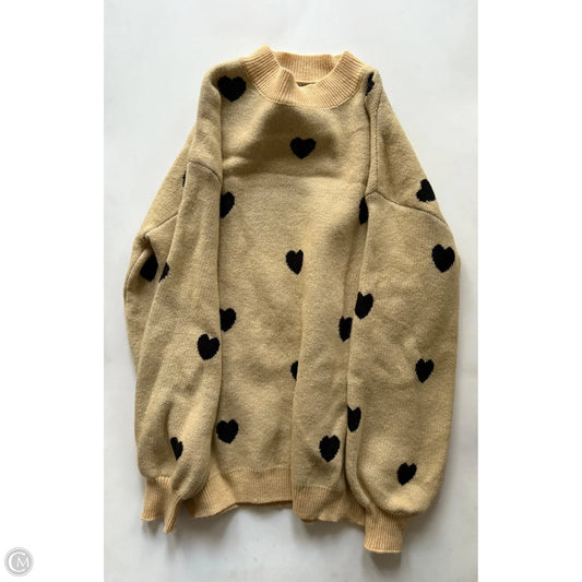 Sweater By Miss Sparkling In Brown, Size: Xl