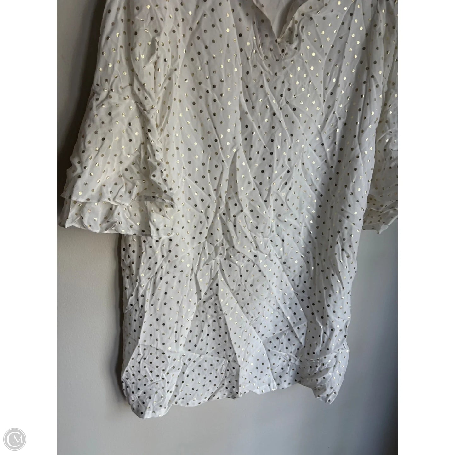 Dress Casual Midi By Jade In Polkadot Pattern, Size: M