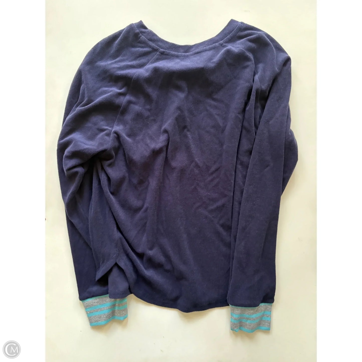 Top Long Sleeve By Southern Tide In Navy, Size: L
