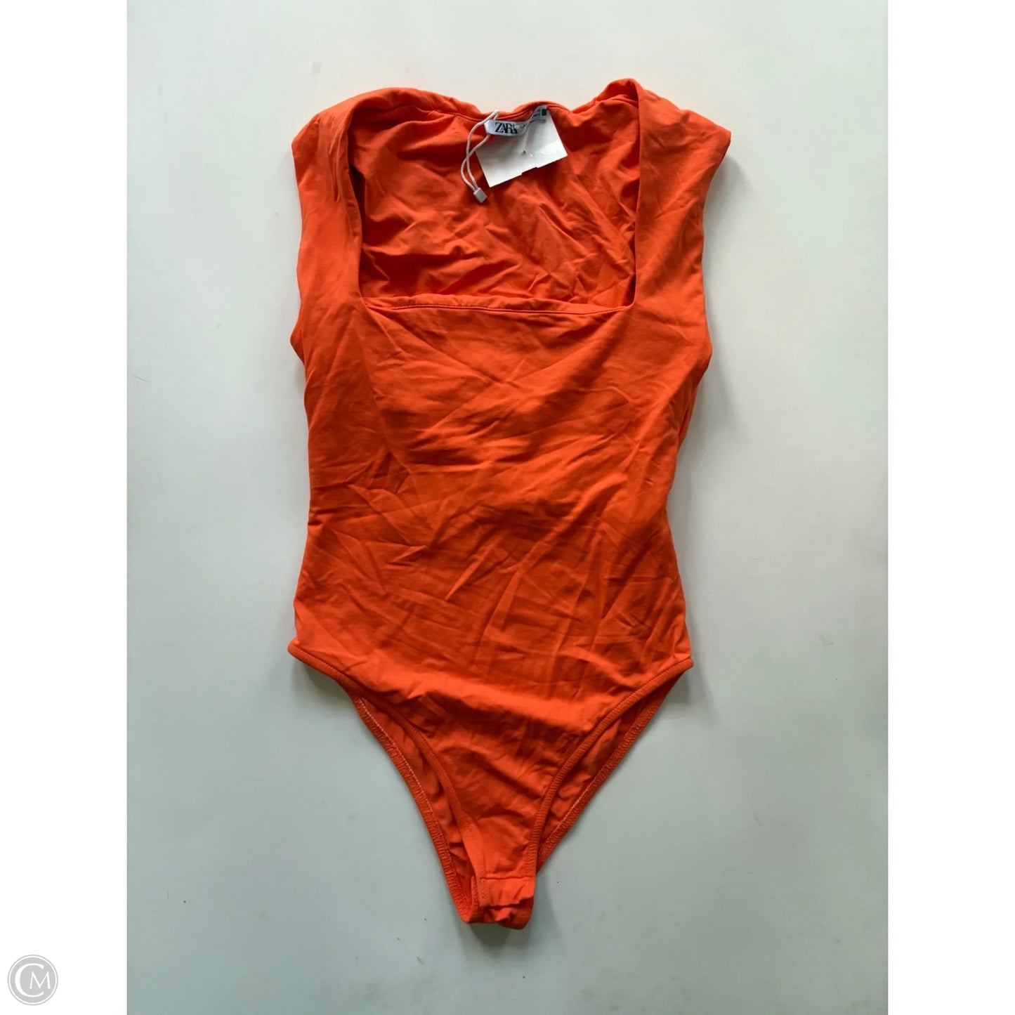 Bodysuit By Zara In Orange, Size: S