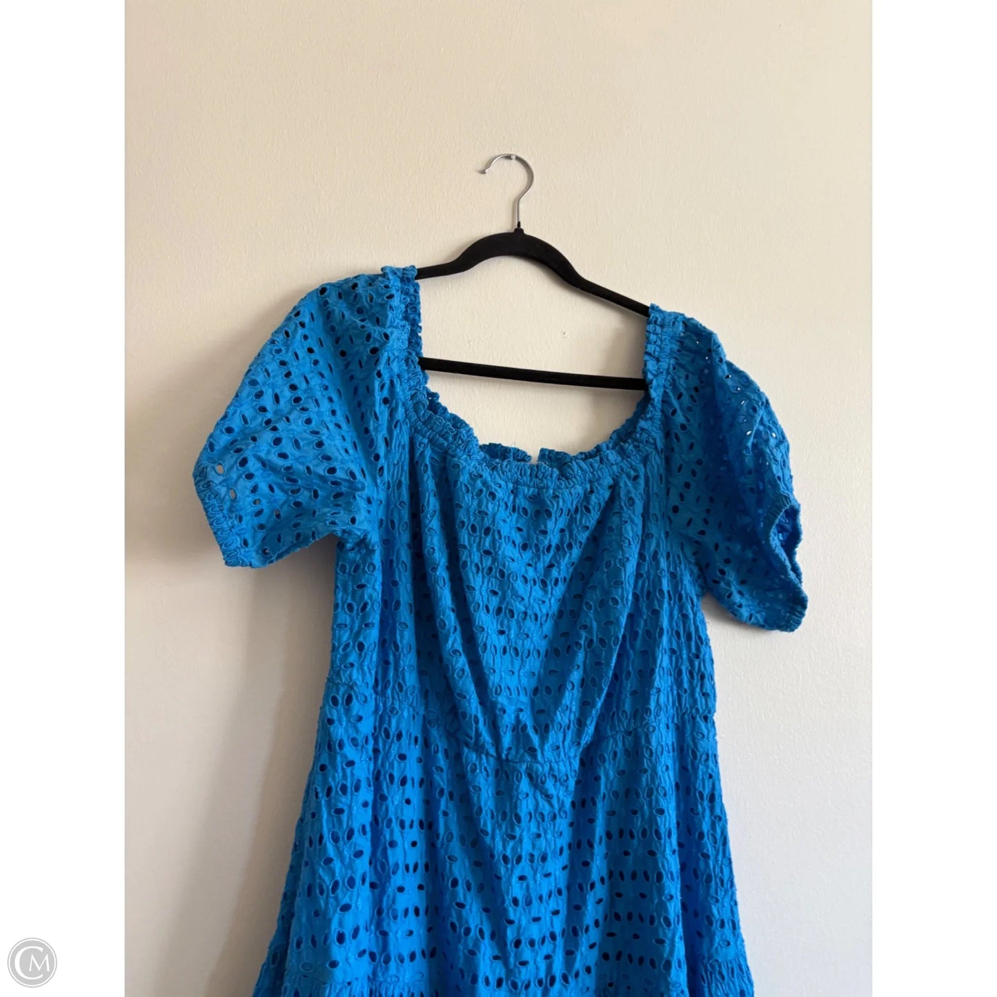 Dress Casual Maxi By Lane Bryant In Blue, Size: L