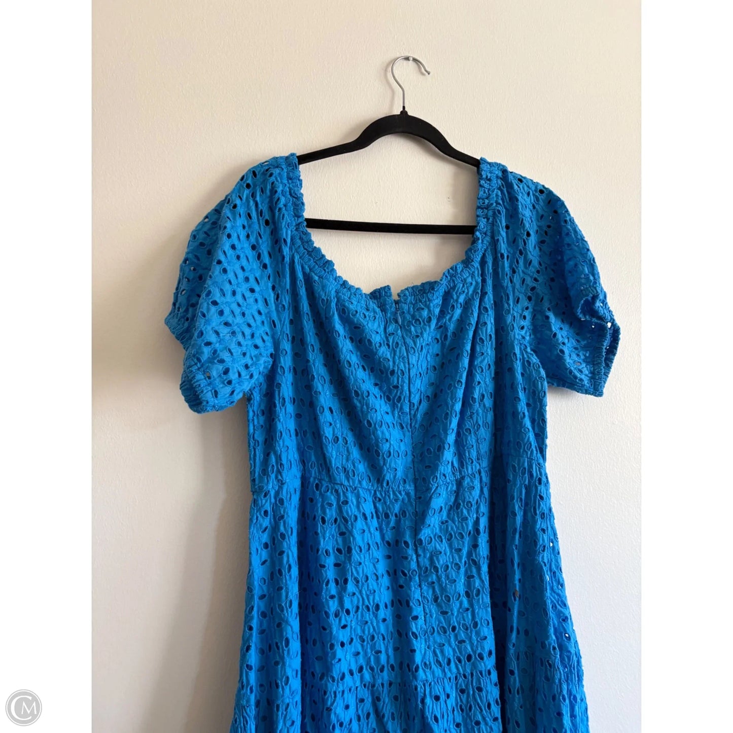 Dress Casual Maxi By Lane Bryant In Blue, Size: L