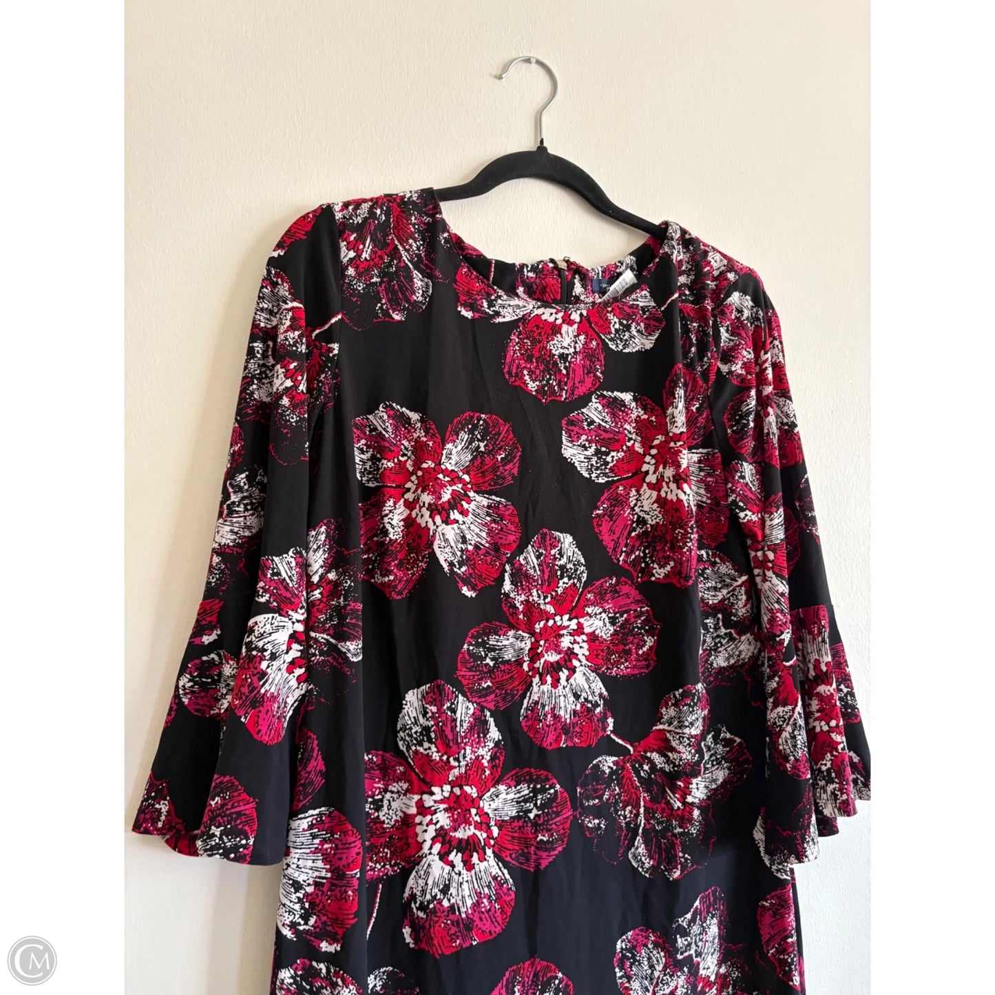 Top Long Sleeve By New Directions In Cream, Size: Xlp