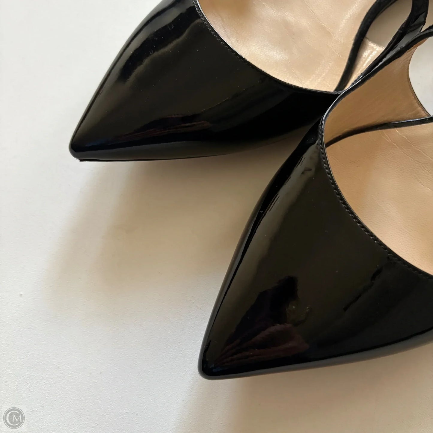 Shoes Luxury Designer By Jimmy Choo In Black, Size: 9.5