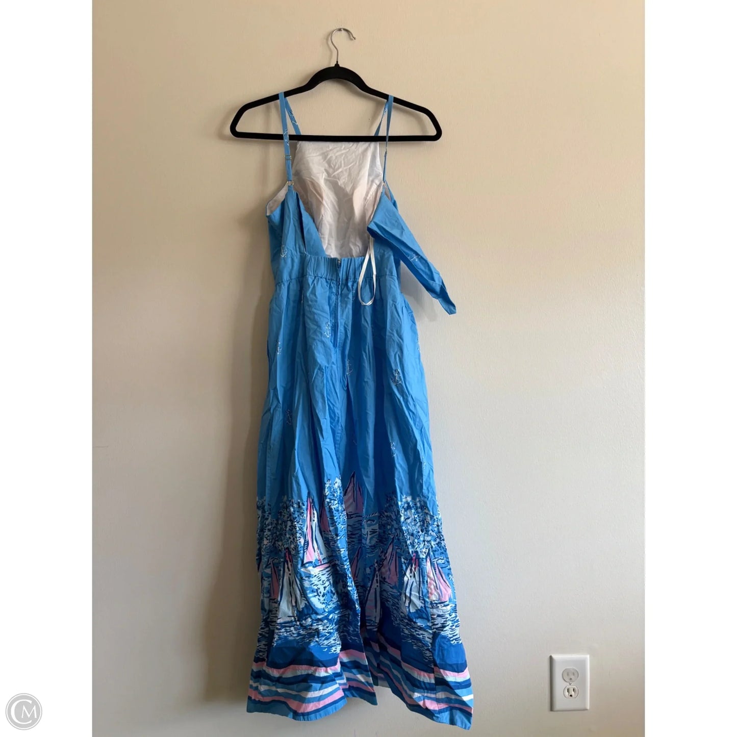 Dress Designer By Lilly Pulitzer In Blue, Size: 4