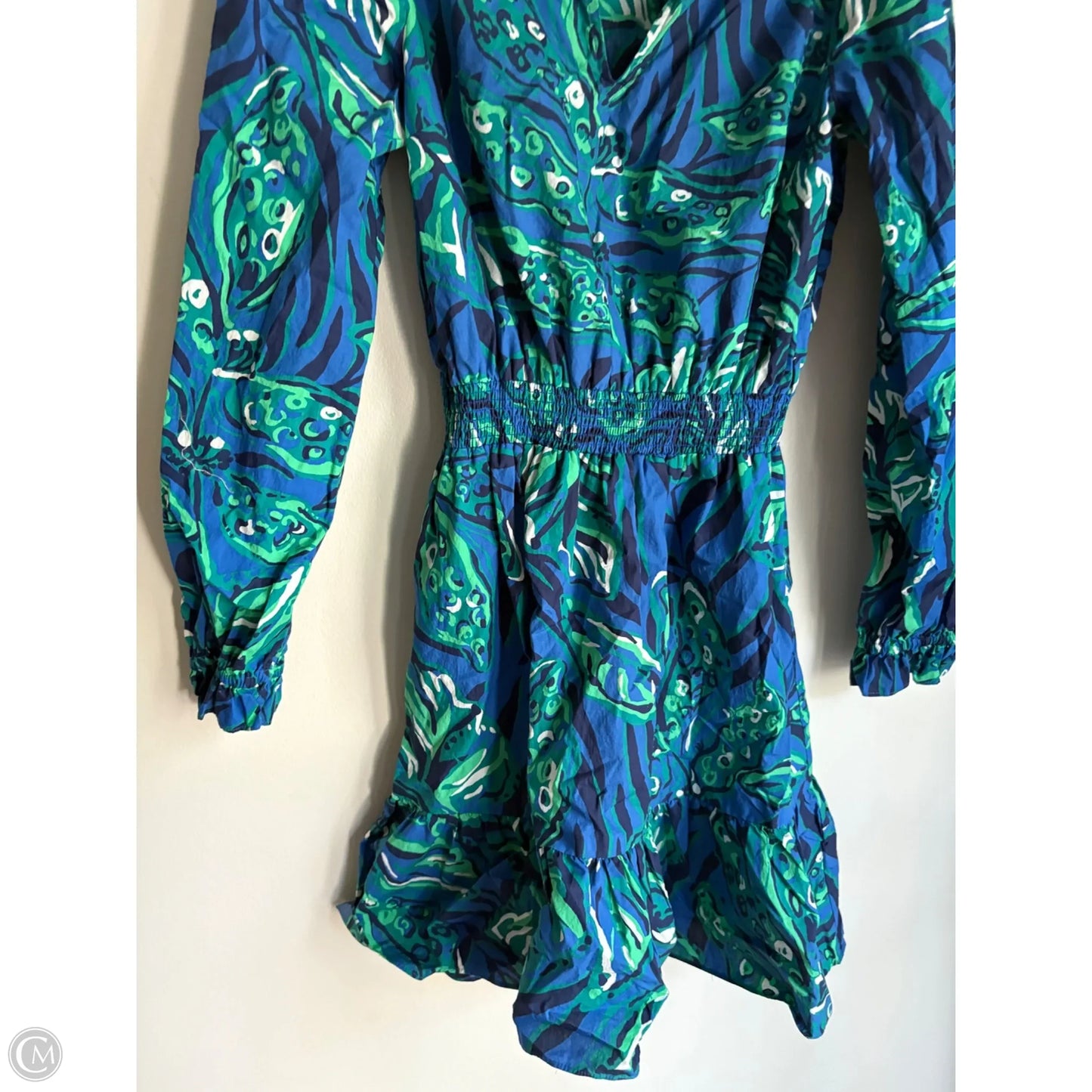 Dress Designer By Lilly Pulitzer In Blue, Size: 4