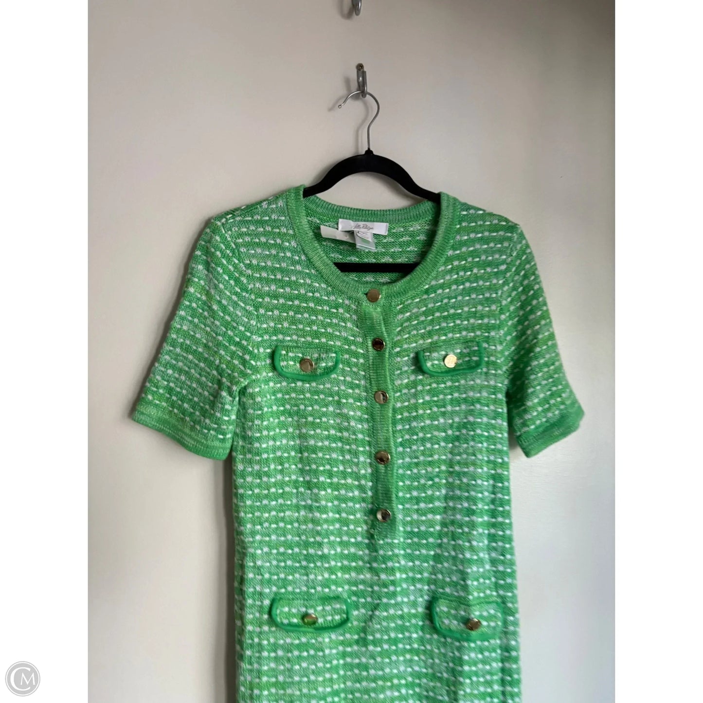 Dress Designer By Lilly Pulitzer In Green, Size: S