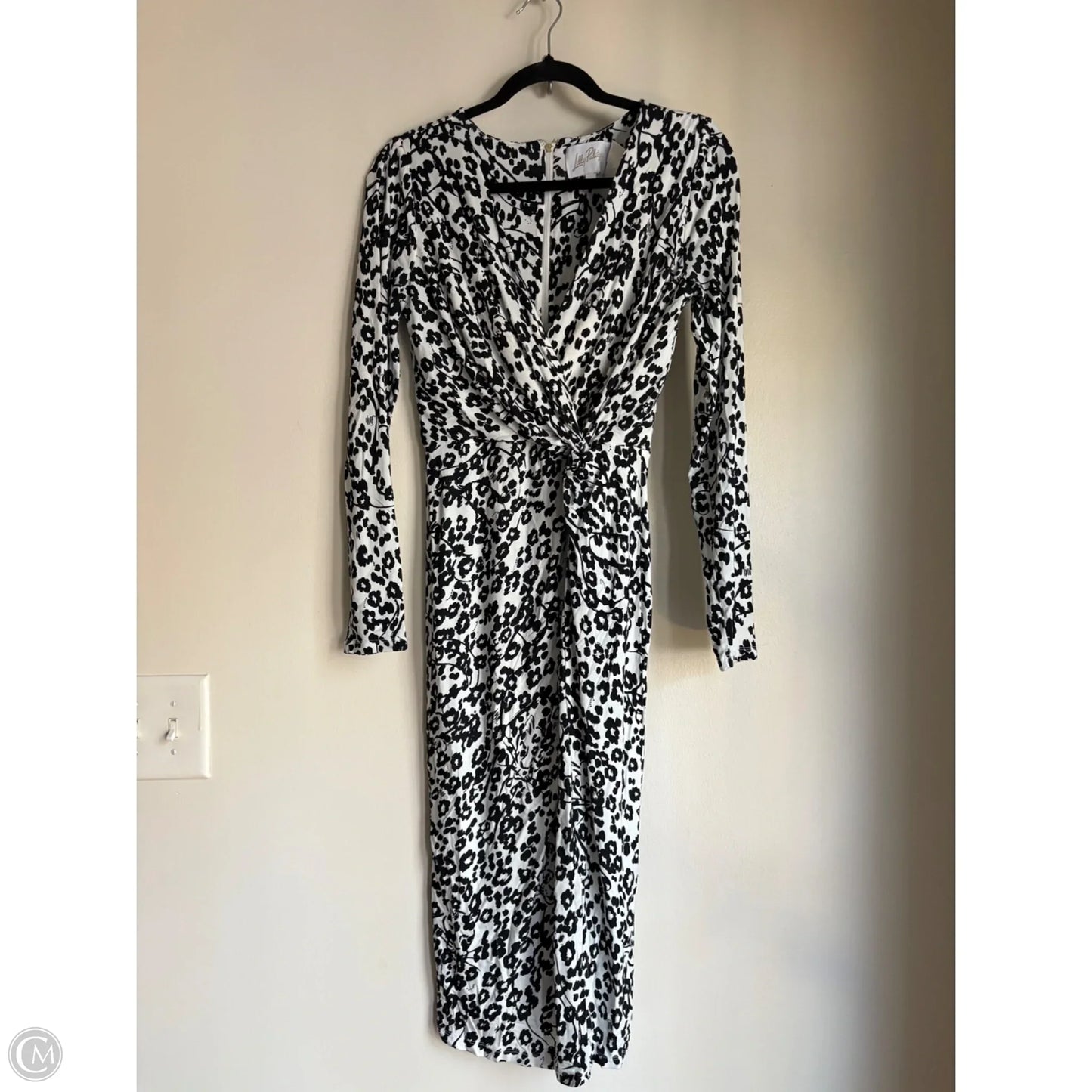 Dress Designer By Lilly Pulitzer In Black, Size: 4