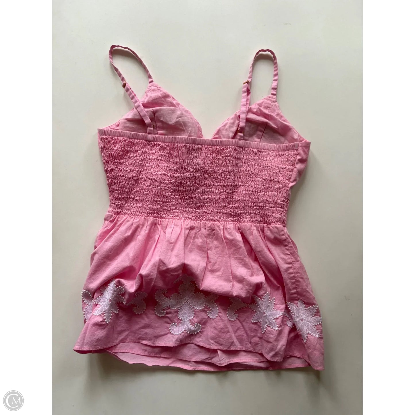 Tank Top Designer By Lilly Pulitzer In Pink, Size: S