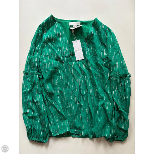 Blouse Designer By Lilly Pulitzer In Green, Size: 2