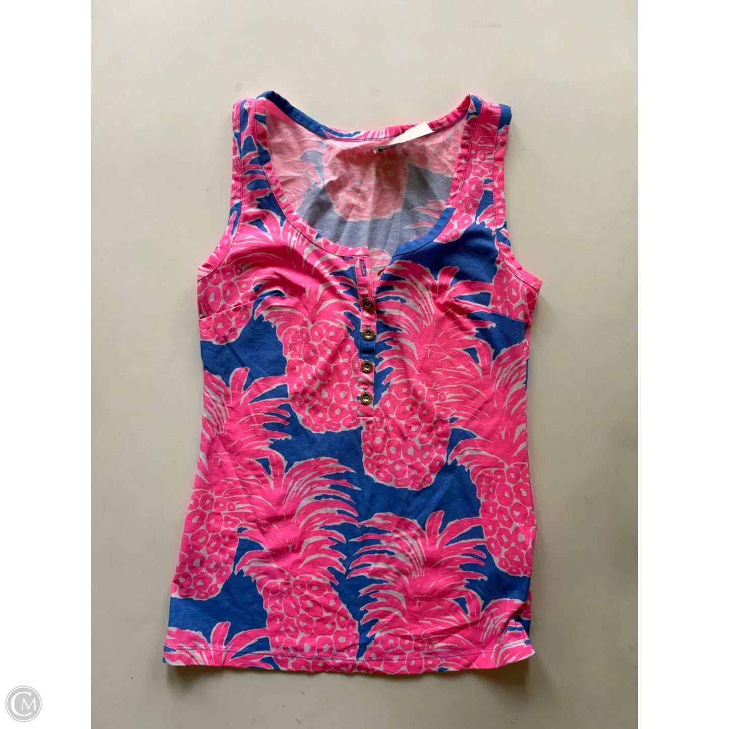 Tank Top Designer By Lilly Pulitzer In Pink, Size: Xxs