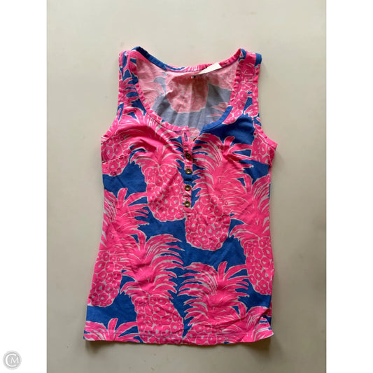 Tank Top Designer By Lilly Pulitzer In Pink, Size: Xxs