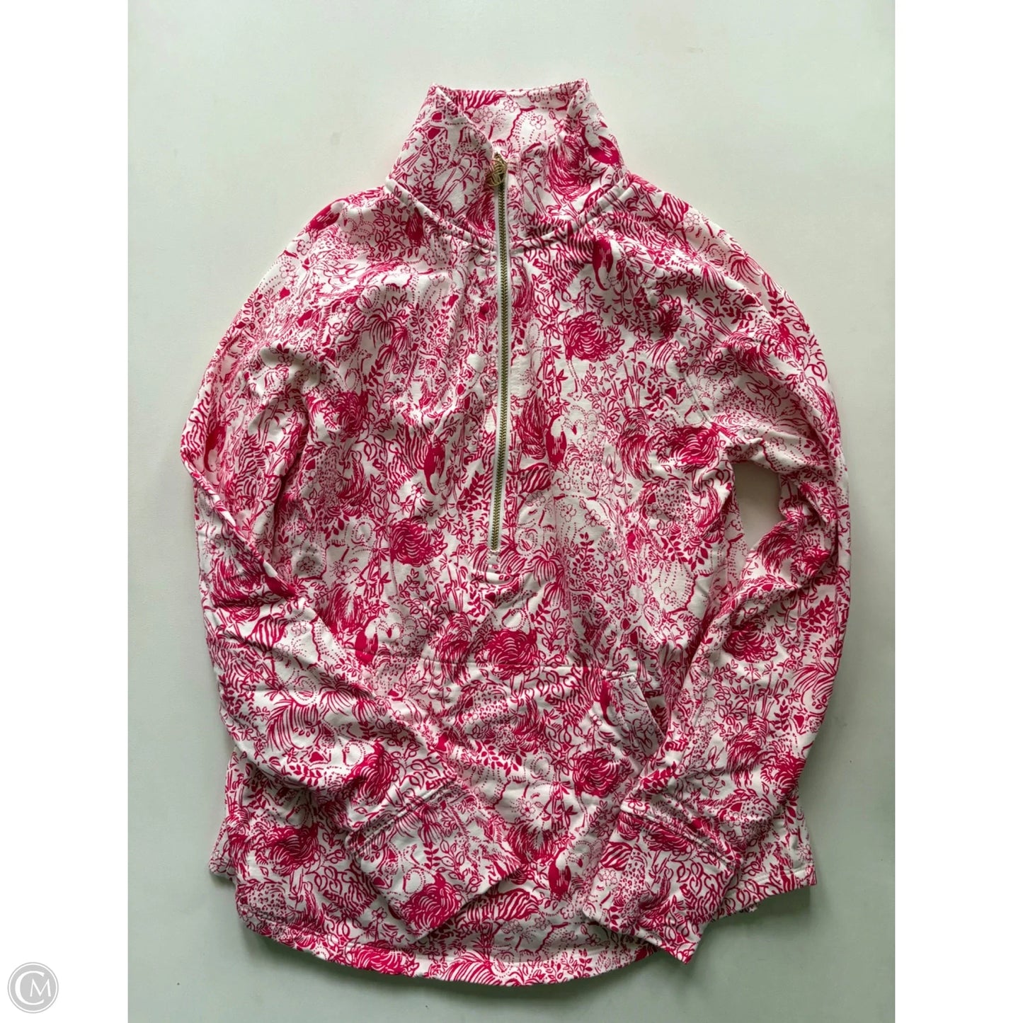 Top Long Sleeve Designer By Lilly Pulitzer In Pink, Size: Xxs