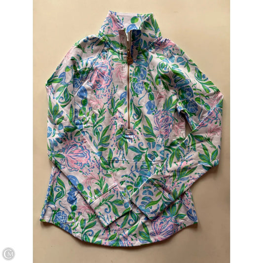 Top Long Sleeve Designer By Lilly Pulitzer In Multi-colored, Size: Xxs