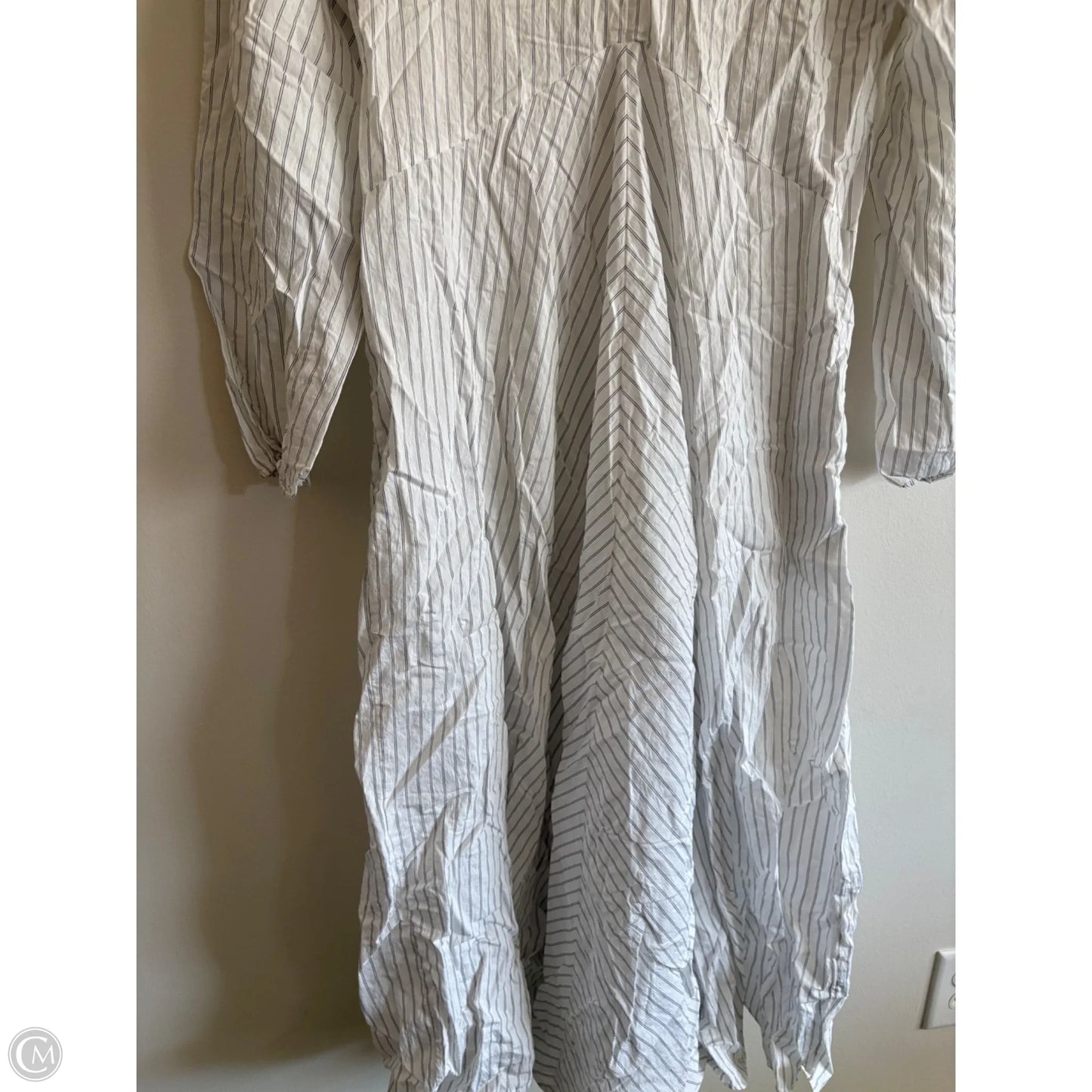 Dress Casual Maxi By Zara In Striped Pattern, Size: S