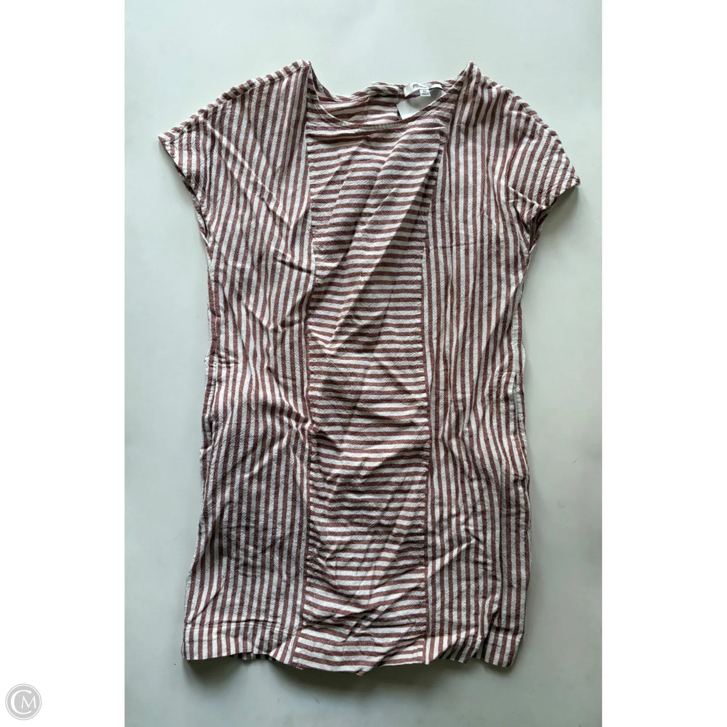 Dress Casual Short By Madewell In Striped Pattern, Size: Xs