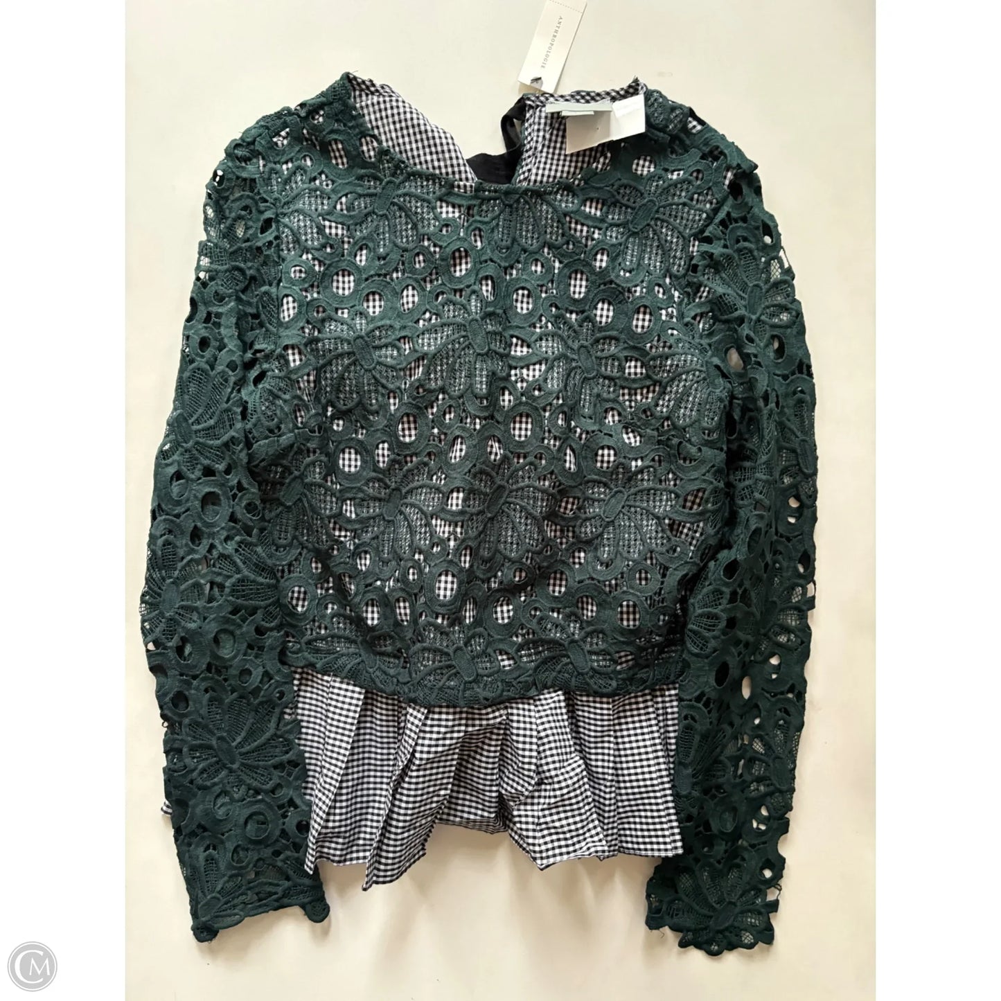 Top Long Sleeve By Maeve In Green, Size: S