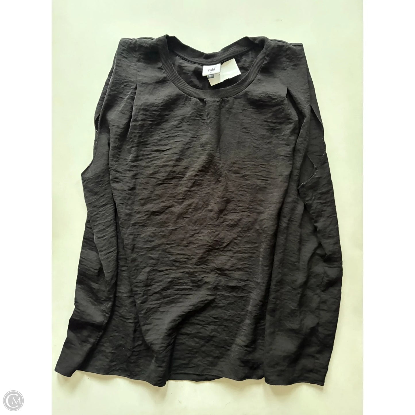 Blouse Sleeveless By Cabi In Black, Size: Xl