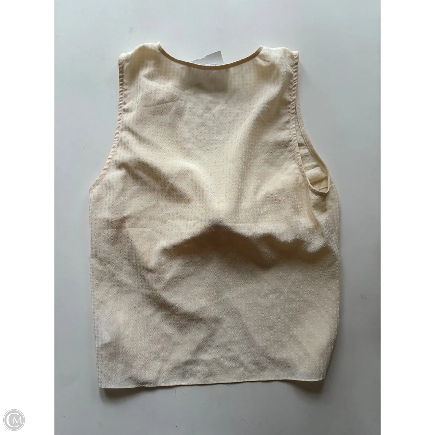 Top Sleeveless By Astr In Cream, Size: S