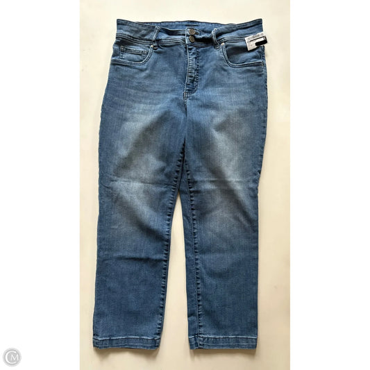 Jeans Straight By Kut In Blue, Size: 12