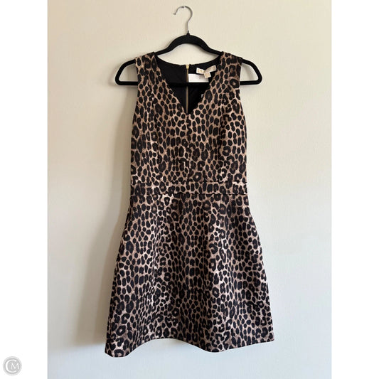 Dress Designer By Michael Kors In Animal Print, Size: S
