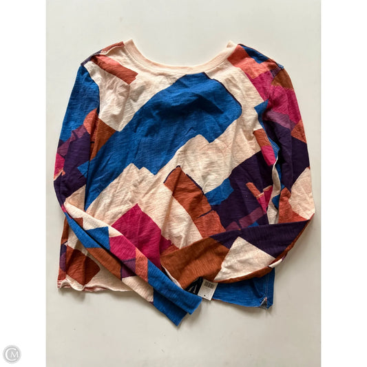 Top Long Sleeve By Maeve In Multi-colored, Size: Xs