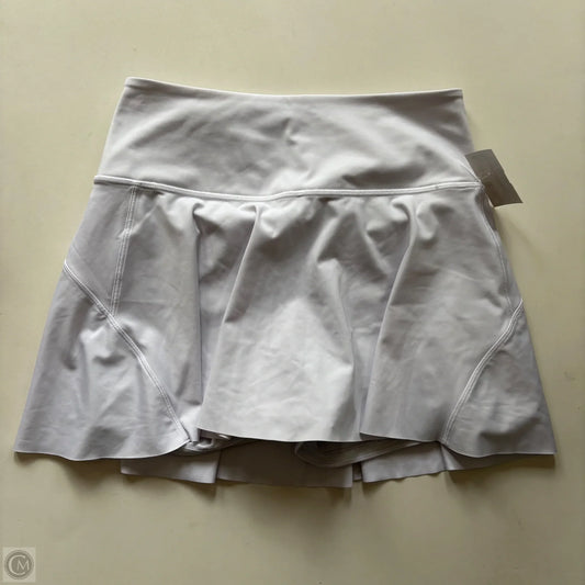 Athletic Skort By Athleta In White, Size: Xs