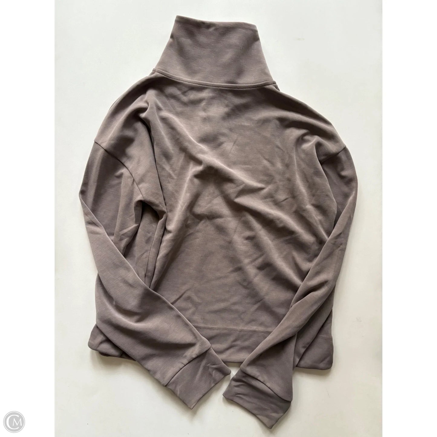 Athletic Jacket By Athleta In Taupe, Size: Xs