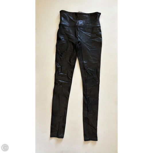 Athletic Leggings By Spanx In Black, Size: S