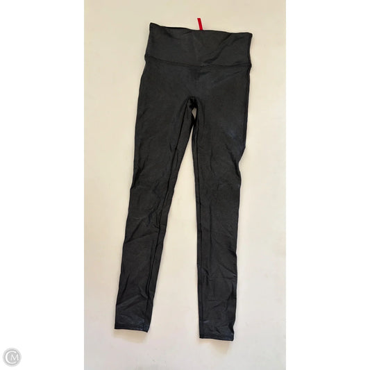 Athletic Leggings By Spanx In Black, Size: S