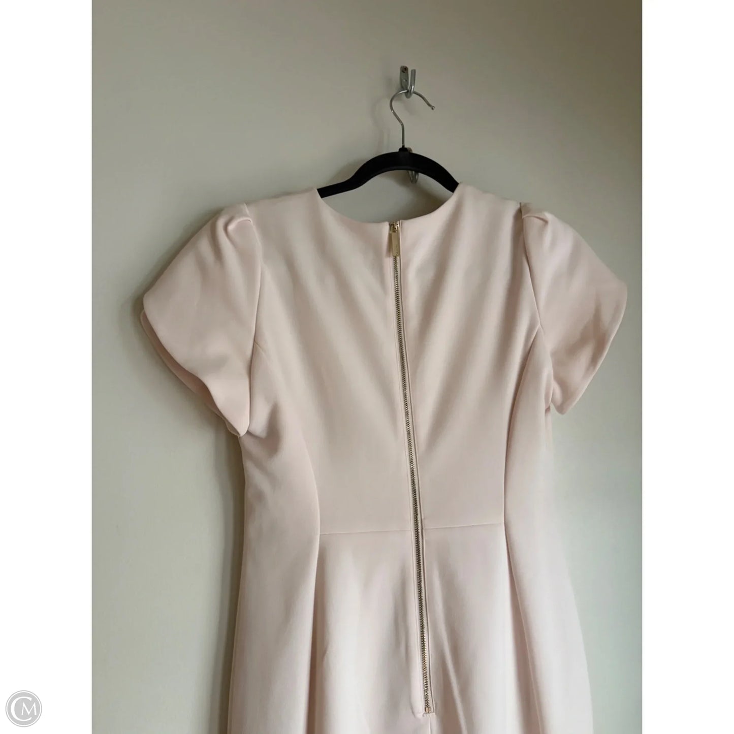 Dress Work By Calvin Klein In Cream, Size: S