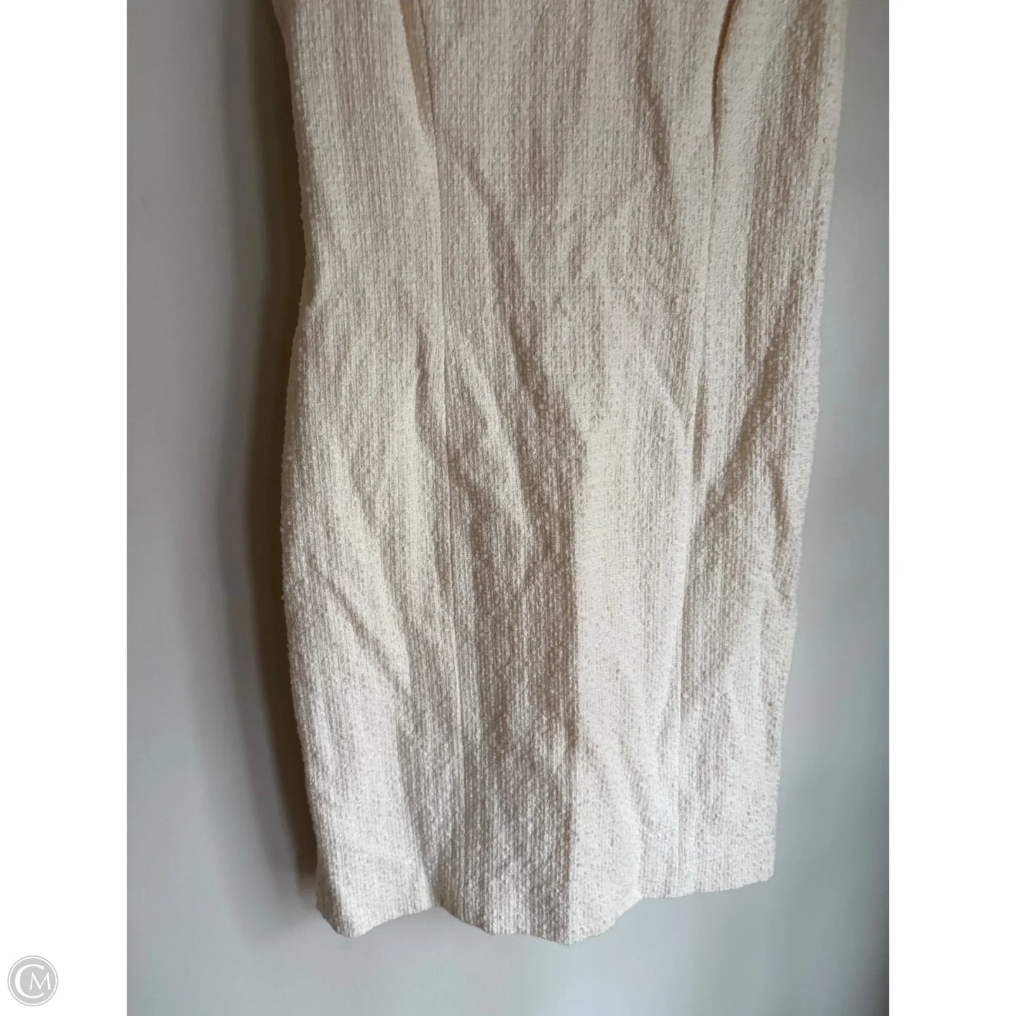 Dress Work By Anne Klein In Cream, Size: M