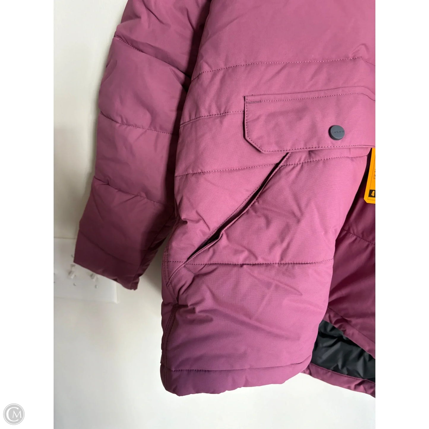Coat Puffer & Quilted By Carhartt In Pink, Size: Xl