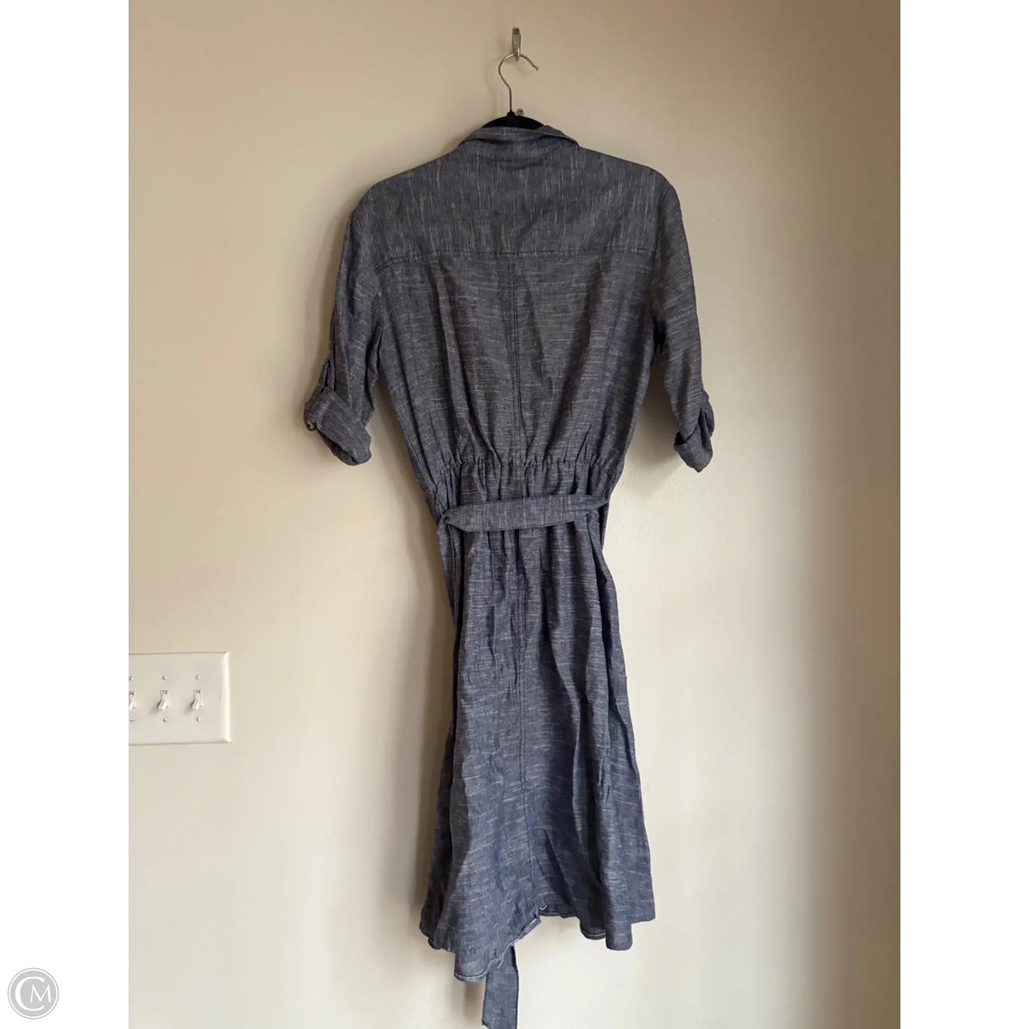Dress Casual Midi By Max Studio In Blue, Size: Xs
