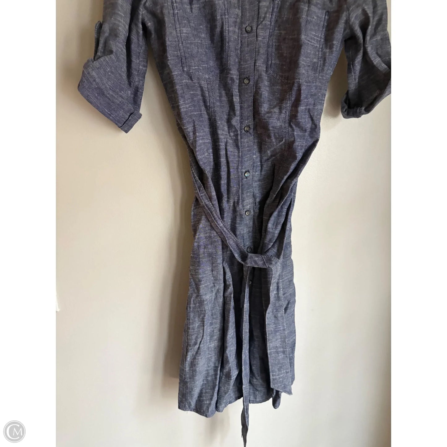 Dress Casual Midi By Max Studio In Blue, Size: Xs