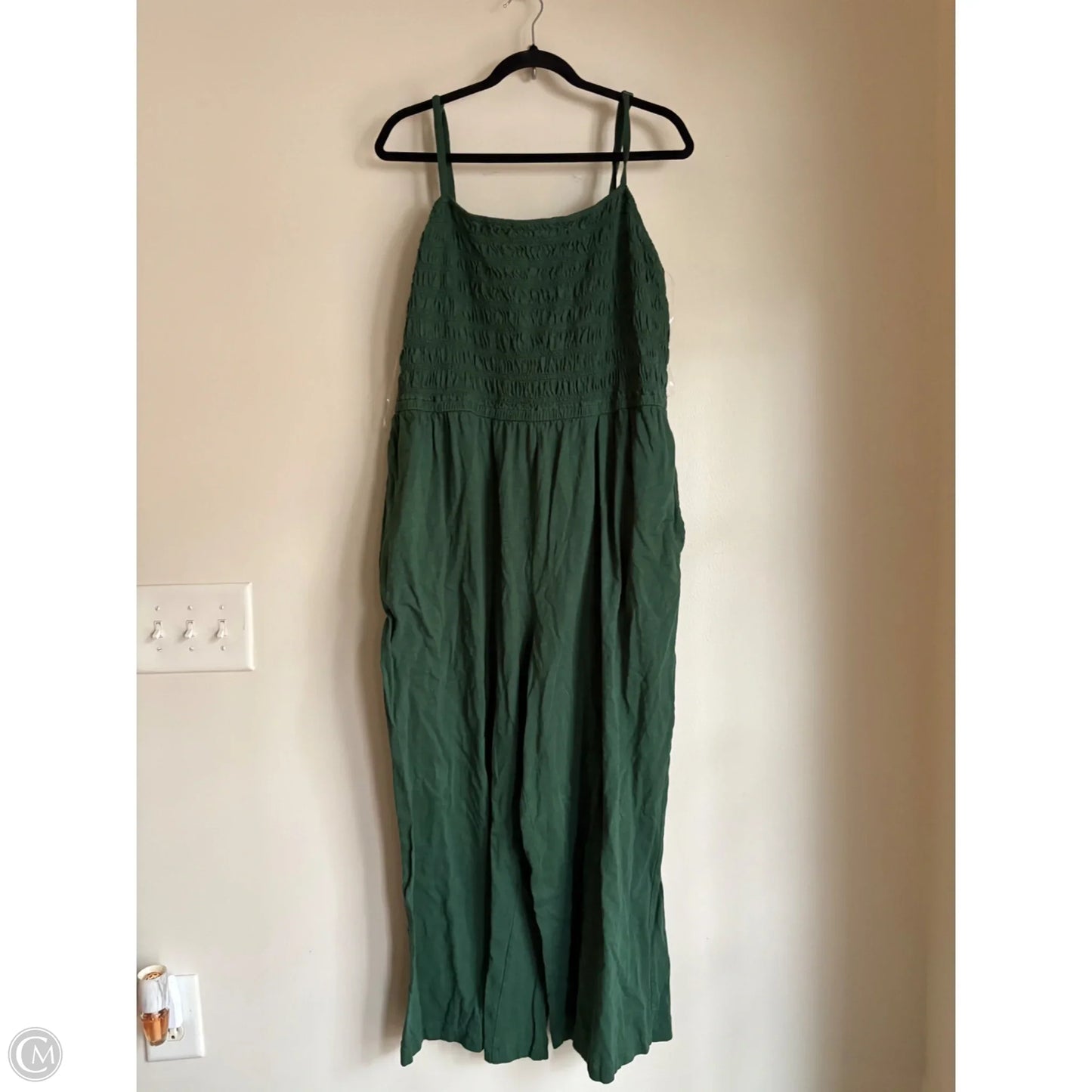 Jumpsuit By Lane Bryant In Green, Size: 2x